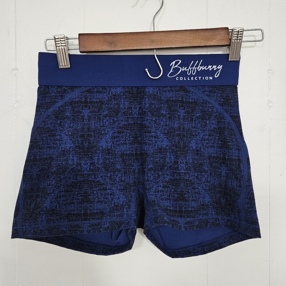 NWT BuffBunny Collection Nubre Blue Athletic Shorts